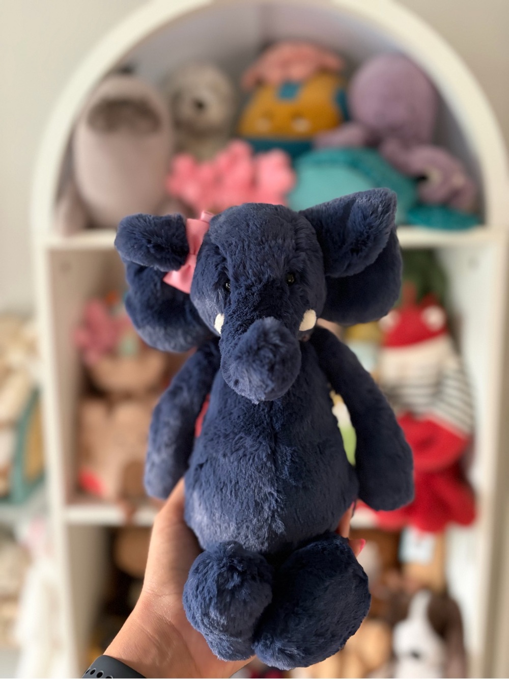 Jellycat Bashful Blue Elephant - Authentic & BNWT!